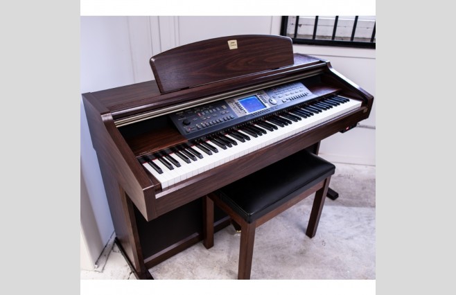 Used Yamaha CVP206 Satin Rosewood Digital Piano Complete Package (SN:601114) - Image 4